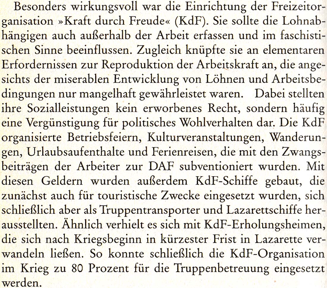 aus: ´Geschichte der deutschen Gewerkschaftsbewegung´, Seite 352