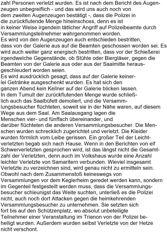 Text 2 zur Meldung der ´Dresdner Volkszeitung´ vom 27. Januar 1933