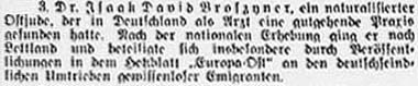 ´Sächsische Volkszeitung´ vom 14. Juni 1935, Seite 5 - Samuel Broszyner