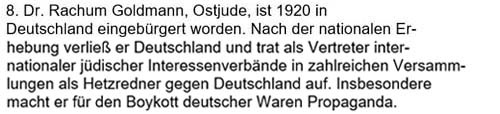 Text zum Artikel in ´Sächsische Volkszeitung´ vom 14. Juni 1935, Seite 5 - Nahum Goldmann