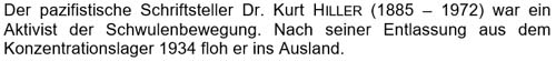 Text zu Dr. Kurt Hiller