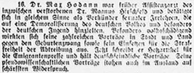 ´Sächsische Volkszeitung´ vom 14. Juni 1935, Seite 5 - 