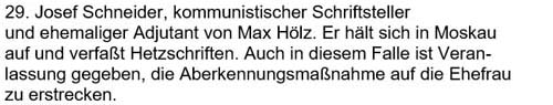 Text zum Artikel in ´Sächsische Volkszeitung´ vom 14. Juni 1935, Seite 6 - Josef Schneider