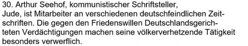 Text zum Artikel in ´Sächsische Volkszeitung´ vom 14. Juni 1935, Seite 6 - Arthur Seehof