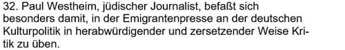 Text zum Artikel in ´Sächsische Volkszeitung´ vom 14. Juni 1935, Seite 6 - Paul Westheim