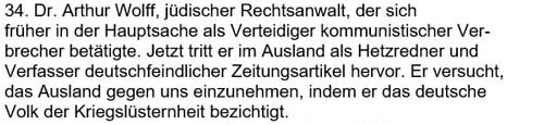 Text zum Artikel in ´Sächsische Volkszeitung´ vom 14. Juni 1935, Seite 6 - Dr. Arthur Wolff