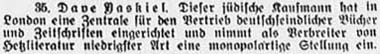 ´Sächsische Volkszeitung´ vom 14. Juni 1935, Seite 6 - Dave Vaskiel