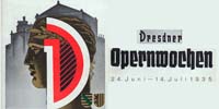 Dresdner Opernwochen vom 24.6. bis 14.7.1935