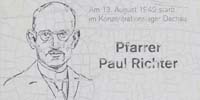 Paul Richter stirbt im KZ Dachau