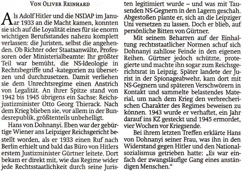 aus: ´Sächsischen Zeitung´ am 13.11.2018, Seite 8