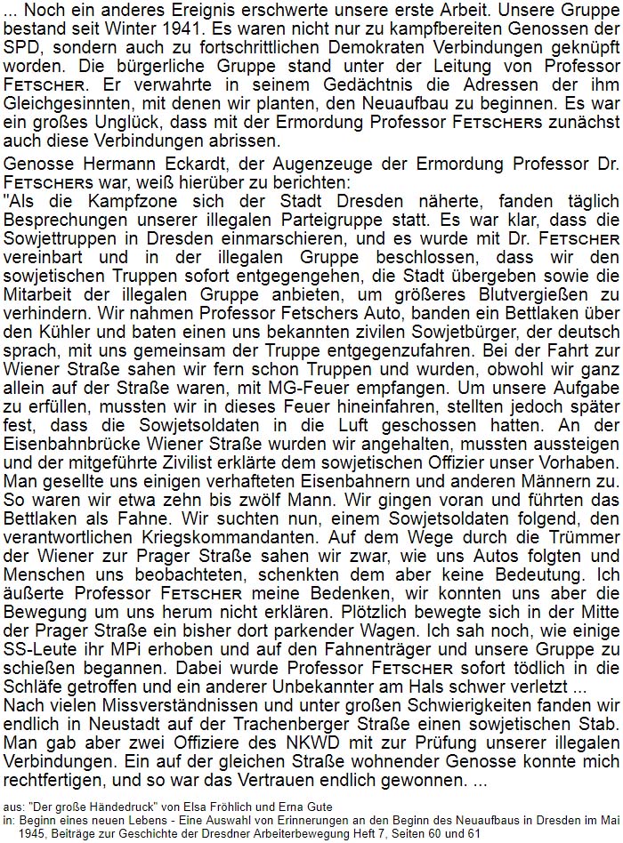 Text über Prof. Dr. Rainer Fetscher