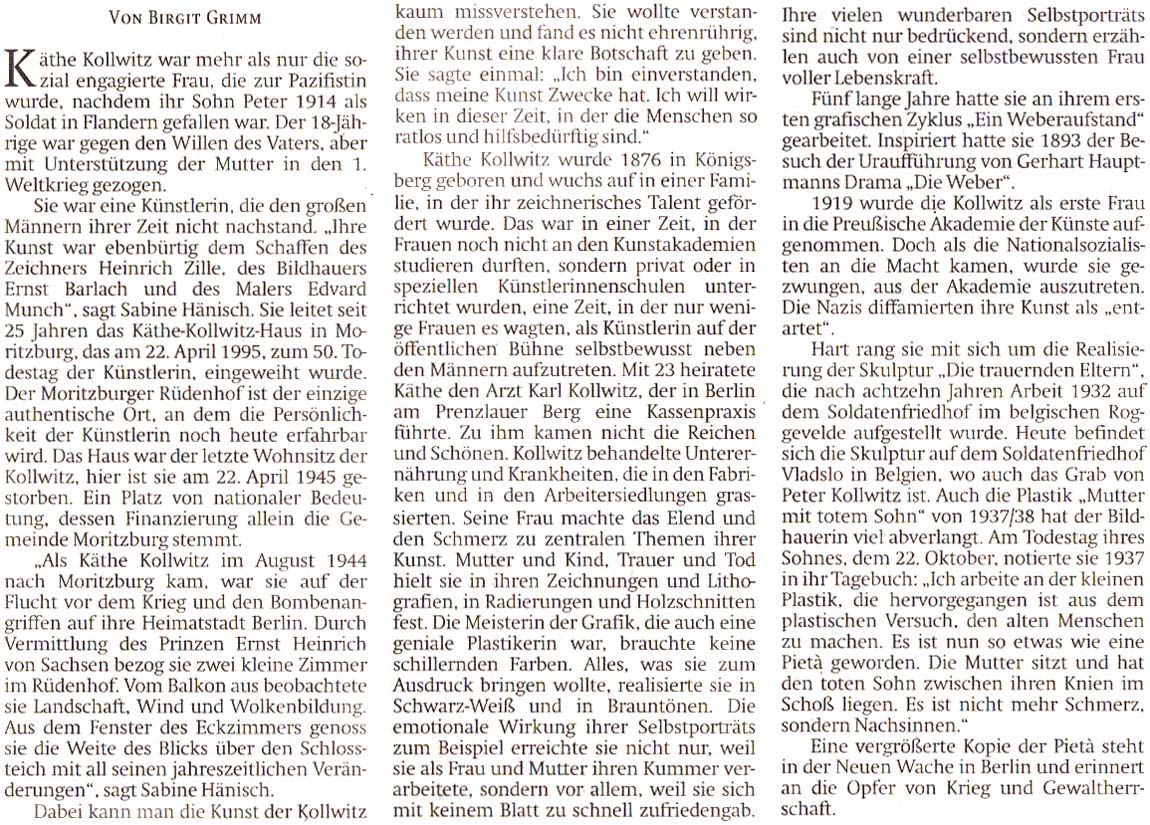 Artikel in der ´Sächsischen Zeitung´ vom 22. April 2020