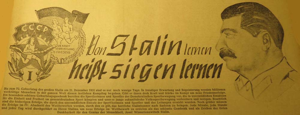 Von Stalin lernen heißt siegen lernen