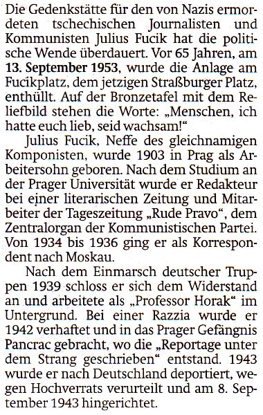 Artikel in der ´Sächsischen Zeitung´ vom 15. September 2018