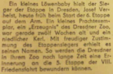 ´Deutsches Sportecho´ vom 9. Mai 1955