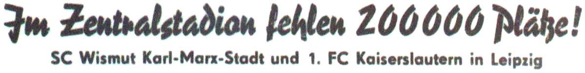 Überschrift in der ´Sächsischen Zeitung´ vom 6.10.1956