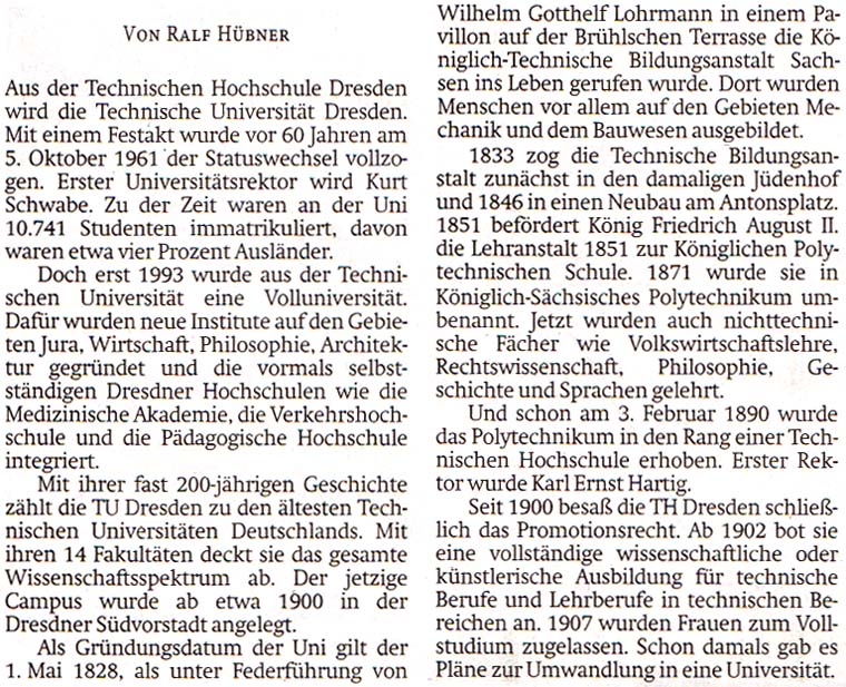 Artikel in der ´Sächsischen Zeitung´ vom 9. Oktober 2021, Seite 19