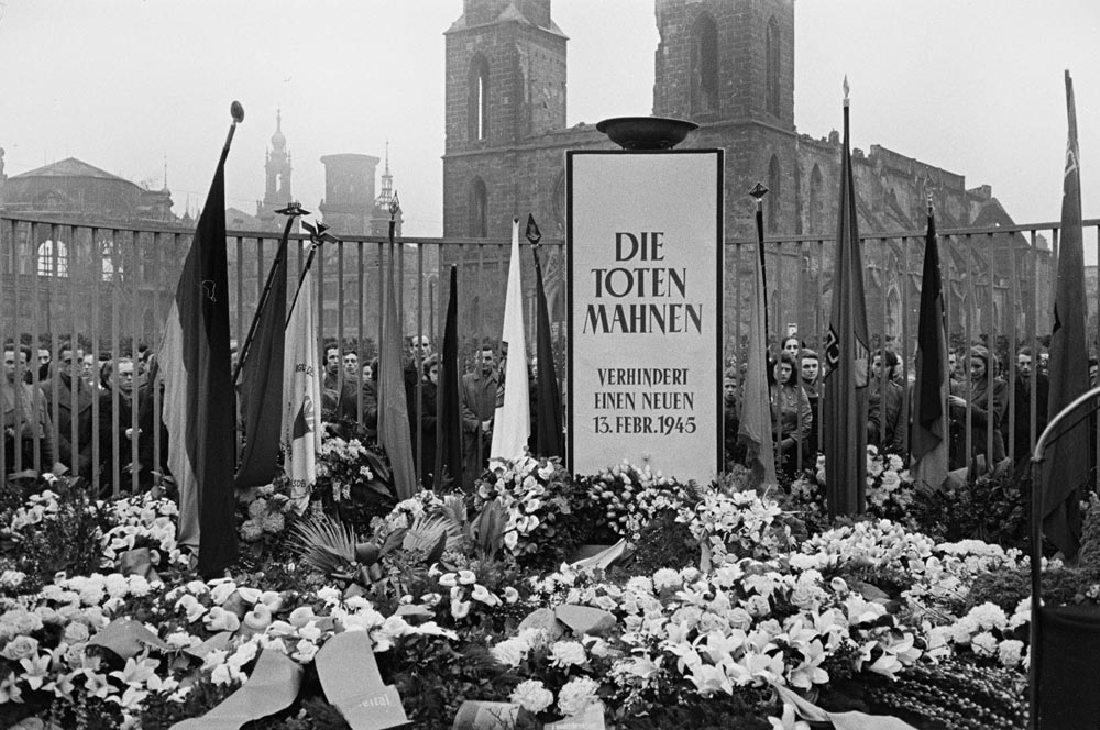 die Sophienkirche am 13.2.1951