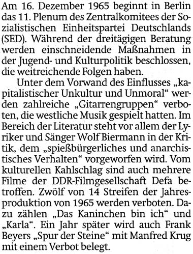 Artikel in der ´Sächsische Zeitung´ vom 16. Dezember 2015