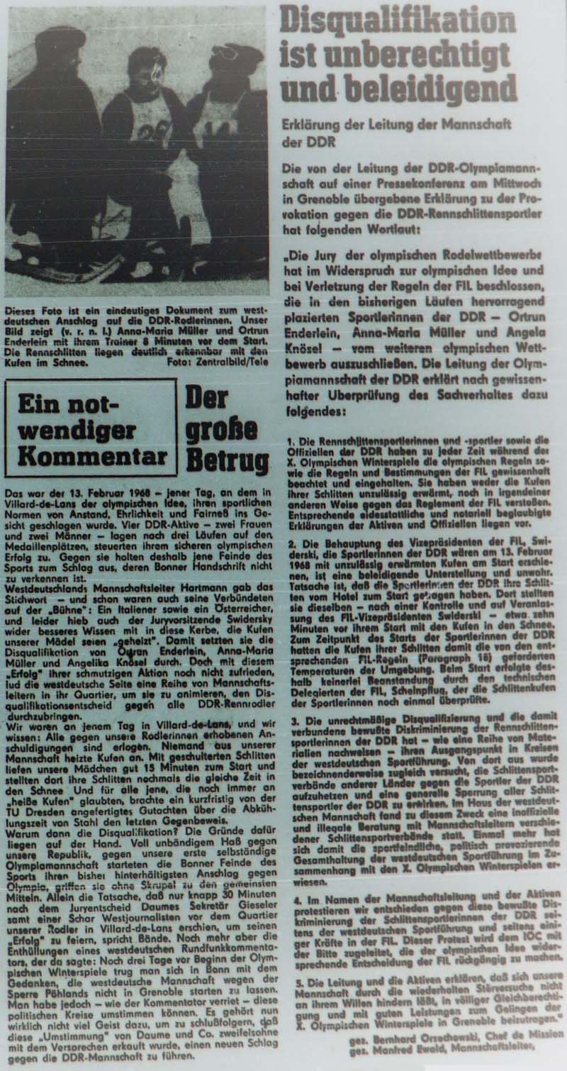 aus: ´Sächsische Zeitung´ vom 15.2.1968