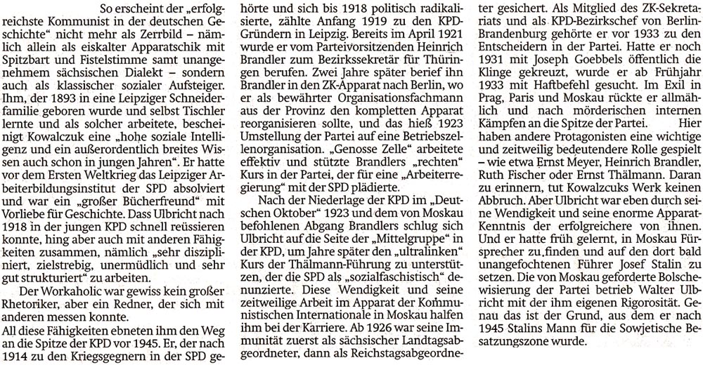 Artikel in der ´Sächsischen Zeitung´ vom 11. September 2023