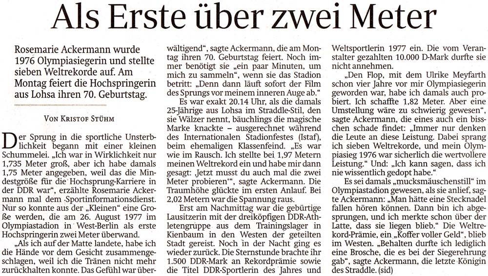 aus ´Sächsische Zeitung´ vom 4. April 2022