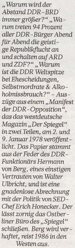 Artikel in der ´SuperIllu´ Nr. 2 vom 5.1.2022, Seite 6