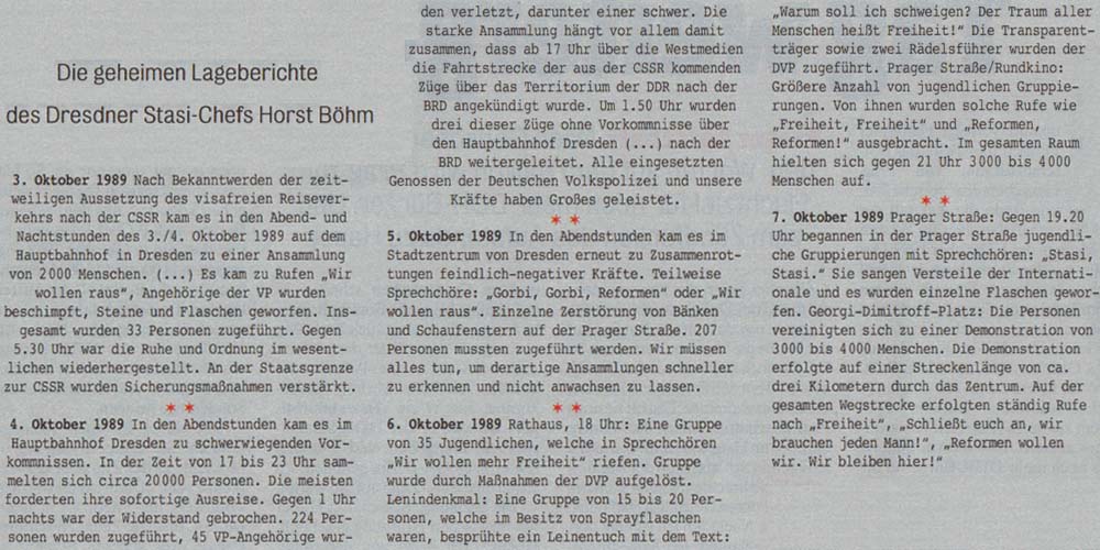 Artikel der ´SuperIllu´ Nr. 39 / 2009