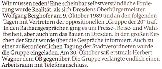 Artikel in der ´Sächsischen Zeitung´ vom 2.10.2019, Seite 2 unten