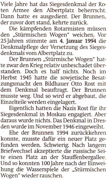 Artikel in der ´Sächsischen Zeitung´ vom 5. Januar 2019