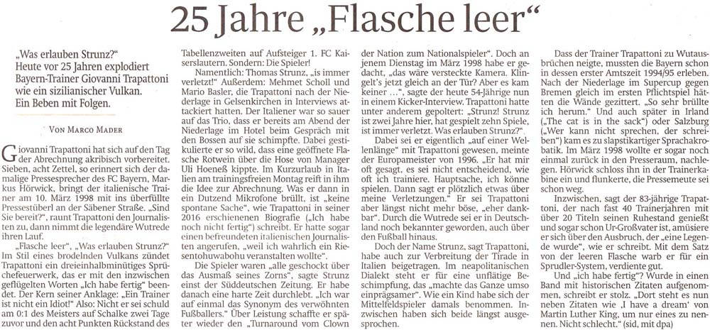 Artikel in der ´Sächsischen Zeitung´ vom 10. März 2023