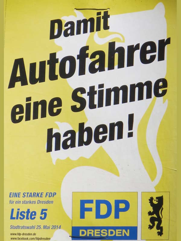 FDP - Damit Autofahrer eine Stimme haben!