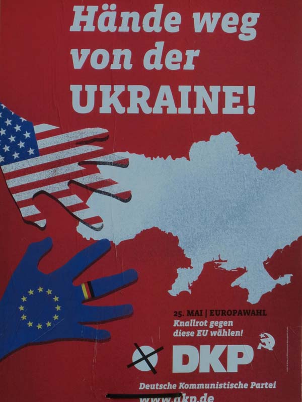 DKP - Hände weg von der Ukraine!