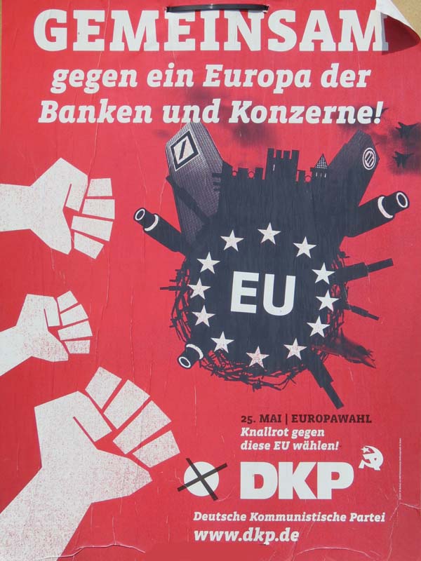 DKP - Gemeinsam gegen ein Europa der Banken und Konzerne!