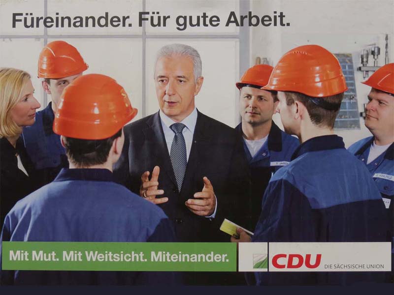 CDU - Füreinander. Für gute Arbeit.