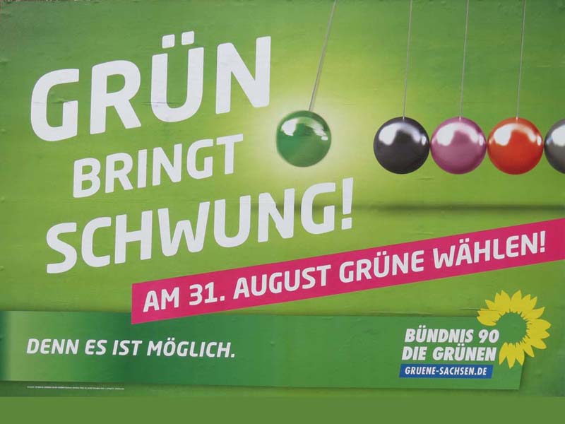 Grüne - Grün bringt Schwung