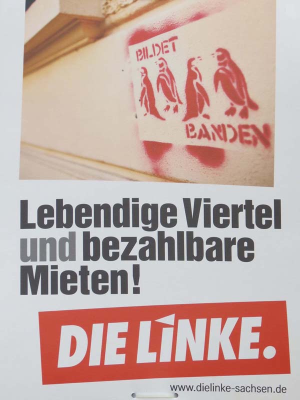 Linke - Lebendige Viertel und bezahlbare Mieten!