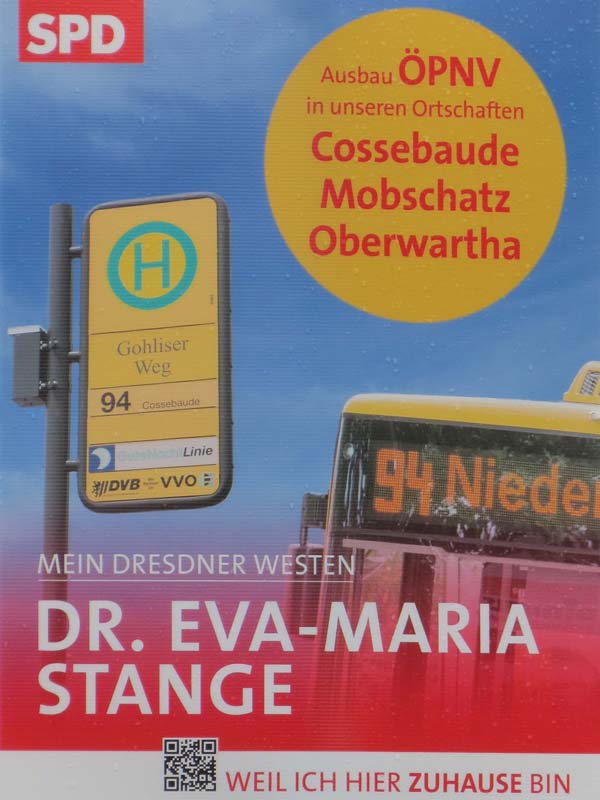 SPD - Ausbau ÖPNV in Cossebaude, Mobschatz, Oberwartha
