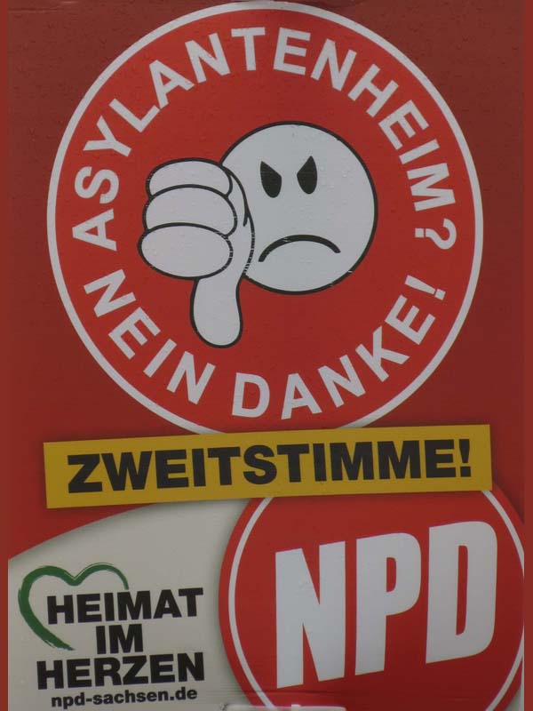NPD - Asylantenheim Nein Danke!