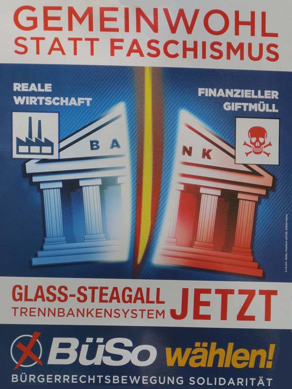 BüSo - Gemeinwohl statt Faschismus