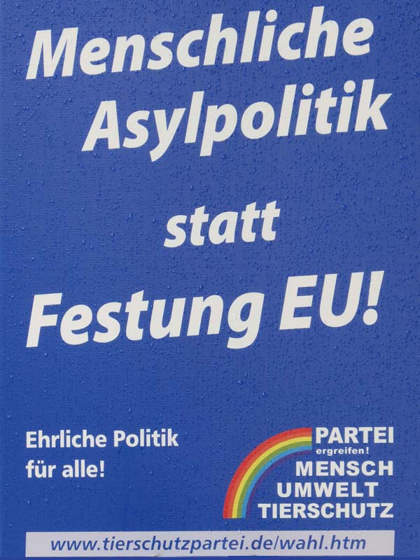 MUT - Menschliche Asylpolitik statt Festung Europa