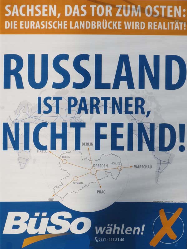 BüSo - Russland ist Partner, nicht Feind!