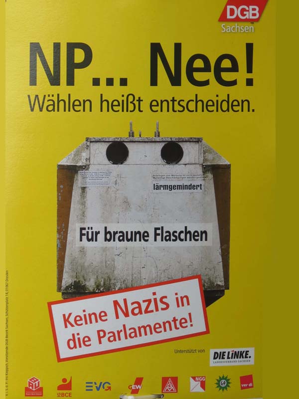 Linke - NP... Nee! Wählen heißt entscheiden.