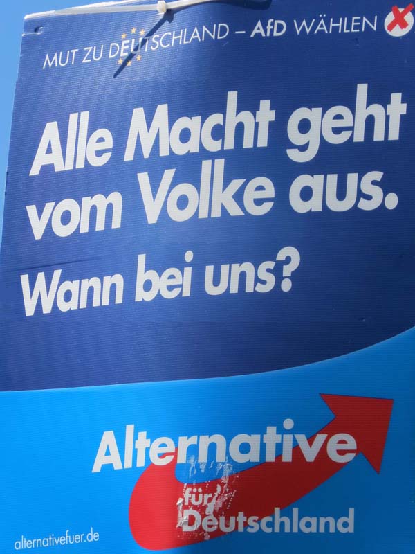 AfD - Alle Macht geht vom Volke aus. Wann bei uns?