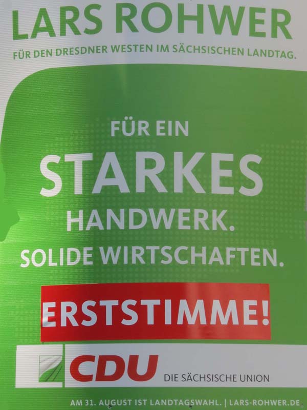 CDU - Für ein starkes Handwerk. Solide Wirtschaften.