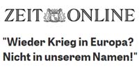 Wieder Krieg in Europa? Nicht in unserem Namen!