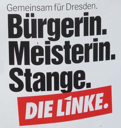 Bürgerin. Meisterin. Stange.