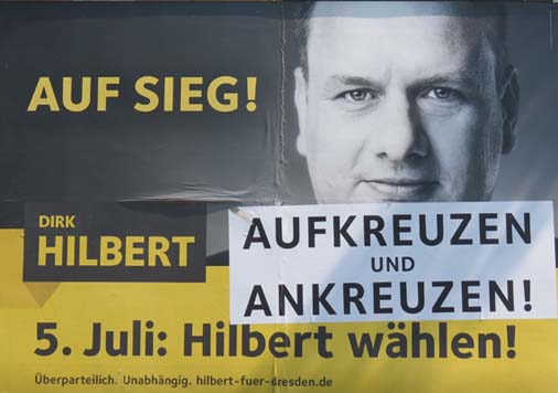 Auf Sieg! 5. Juli: Hilbert wählen!