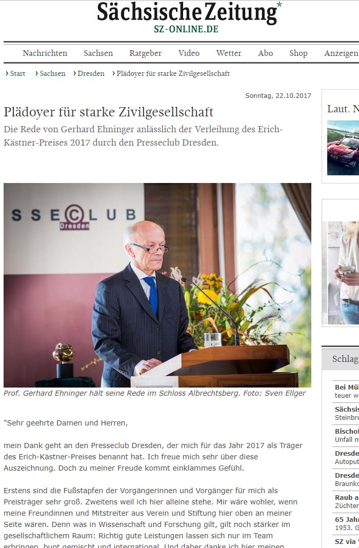 SZ-online von 22.10.2017