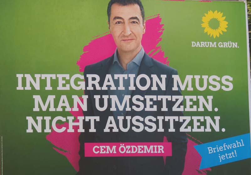 Grüne - Integration muss man umsetzen. Nicht aussitzen.